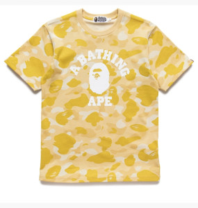 Футболка Bape Navy Color Camo College Tee 001CSK301002M