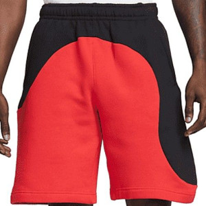 Шорти Nike Club Fleece Color Clash Shorts Black/Red DR9856-010