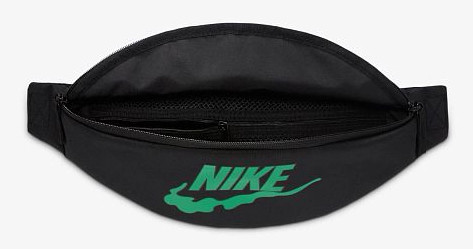 Сумка на пояс Nike NK HRITGE WSTPCK-HMN CRFT GRX 3L чорний, зелений Уні 41х10х15 см FN0892-010