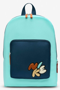 Рюкзак Nike Y NK CLASSIC BKPK - BUBBLE 16L бірюзовий, темно-синій Діт 38x28x13 см FZ7254-300