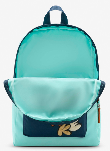Рюкзак Nike Y NK CLASSIC BKPK - BUBBLE 16L бірюзовий, темно-синій Діт 38x28x13 см FZ7254-300