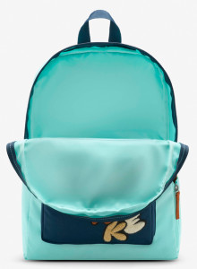 Рюкзак Nike Y NK CLASSIC BKPK - BUBBLE 16L бірюзовий, темно-синій Діт 38x28x13 см FZ7254-300