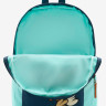 Рюкзак Nike Y NK CLASSIC BKPK - BUBBLE 16L бірюзовий, темно-синій Діт 38x28x13 см FZ7254-300