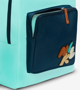 Рюкзак Nike Y NK CLASSIC BKPK - BUBBLE 16L бірюзовий, темно-синій Діт 38x28x13 см FZ7254-300