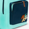 Рюкзак Nike Y NK CLASSIC BKPK - BUBBLE 16L бірюзовий, темно-синій Діт 38x28x13 см FZ7254-300