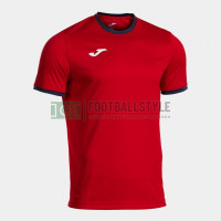 Футболка Joma Combi Premium Short Sleeve T-Shirt Red Dark Navy 104494.603