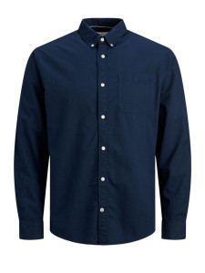 Сорочка JJEOXFORD SHIRT L/S S21 NOOS 12182486-Navy Blazer Jack&Jones L Темно-синій 12182486-NAVY BLAZER-FIT: