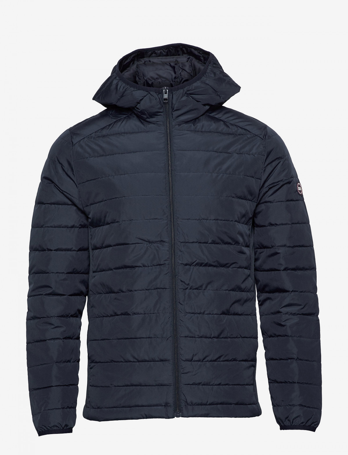 Куртка JJEACE SPRING PUFFER HOOD 12200419-Navy Blazer Jack&Jones M Темно-синій 12200419-Navy Blazer
