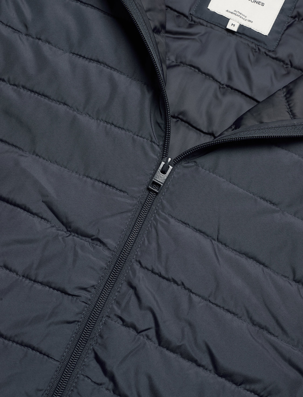 Куртка JJEACE SPRING PUFFER HOOD 12200419-Navy Blazer Jack&Jones M Темно-синій 12200419-Navy Blazer