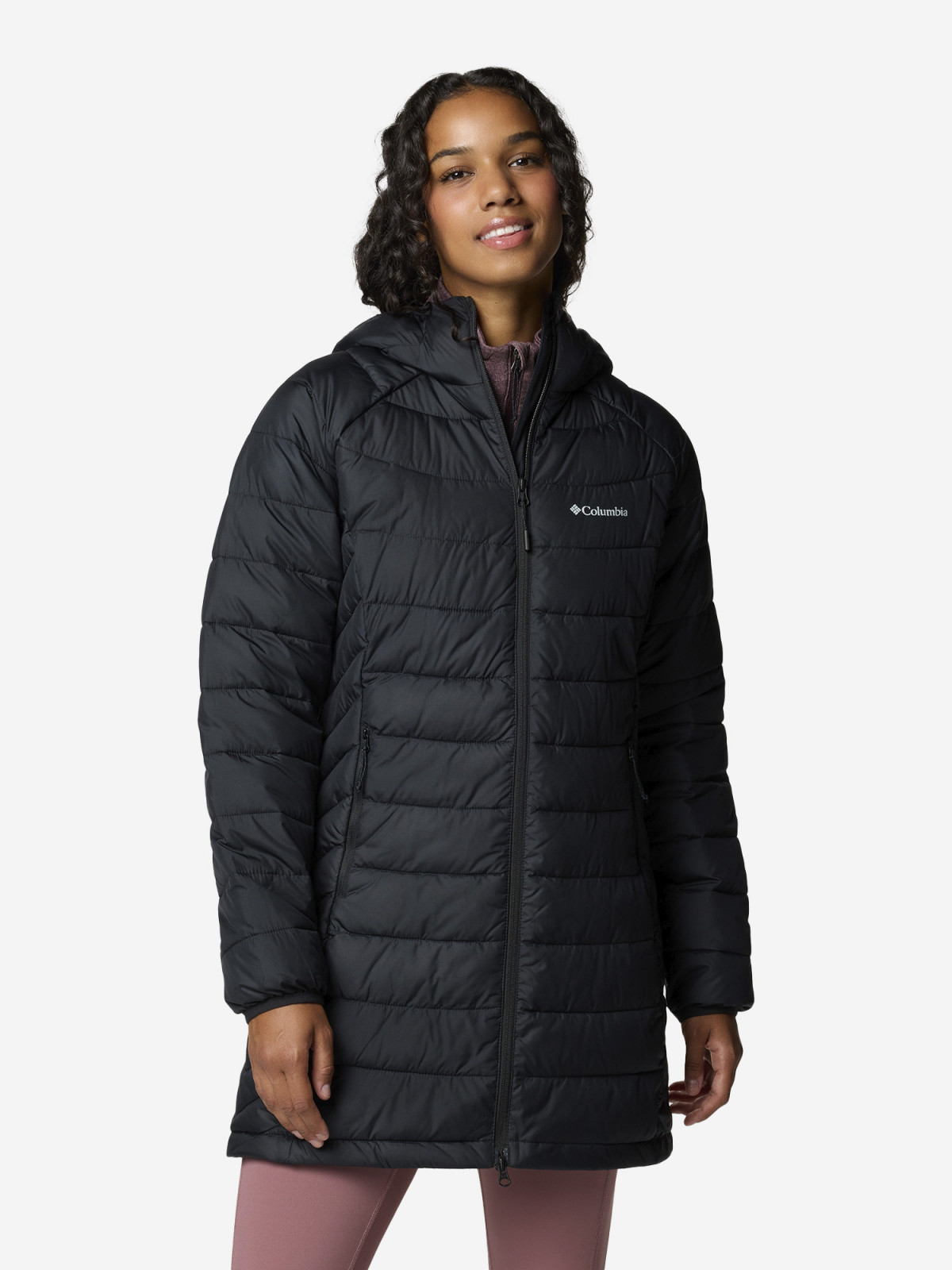Куртка утеплена Powder Lite™ II Jacket Mid 2089371CLB-010 Columbia M (46) Чорний 2089371CLB-010