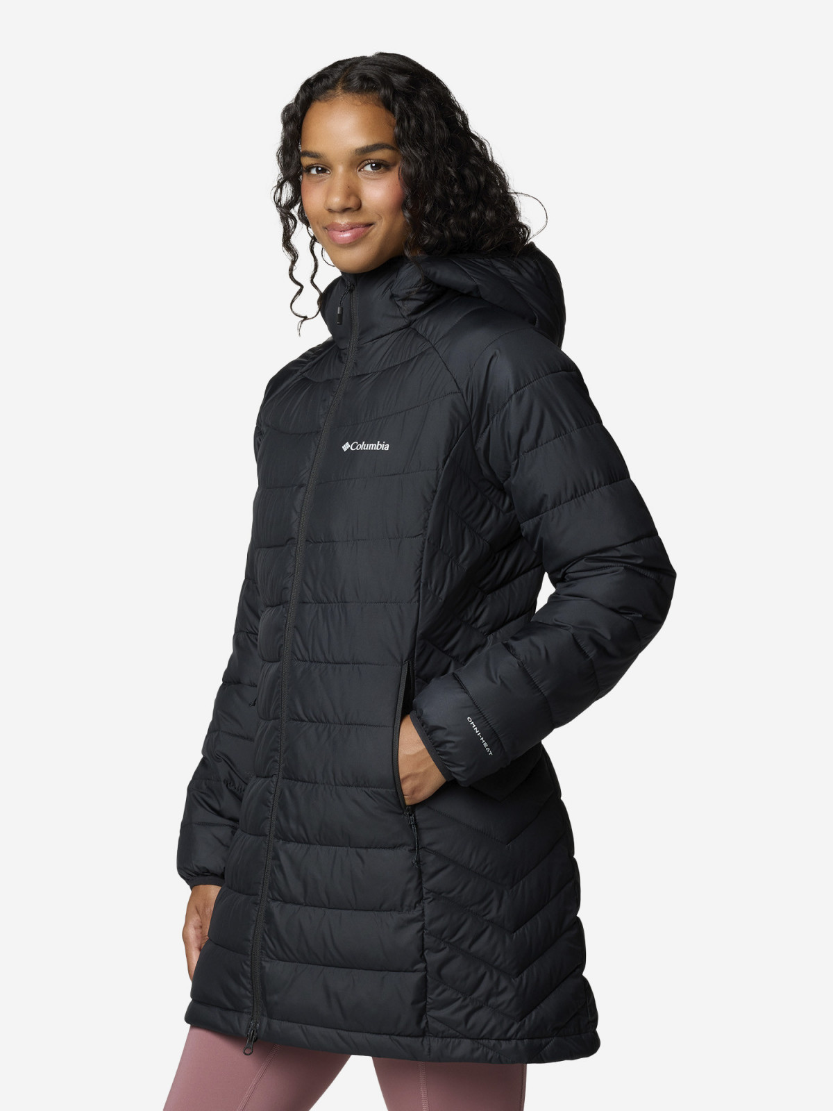 Куртка утеплена Powder Lite™ II Jacket Mid 2089371CLB-010 Columbia M (46) Чорний 2089371CLB-010