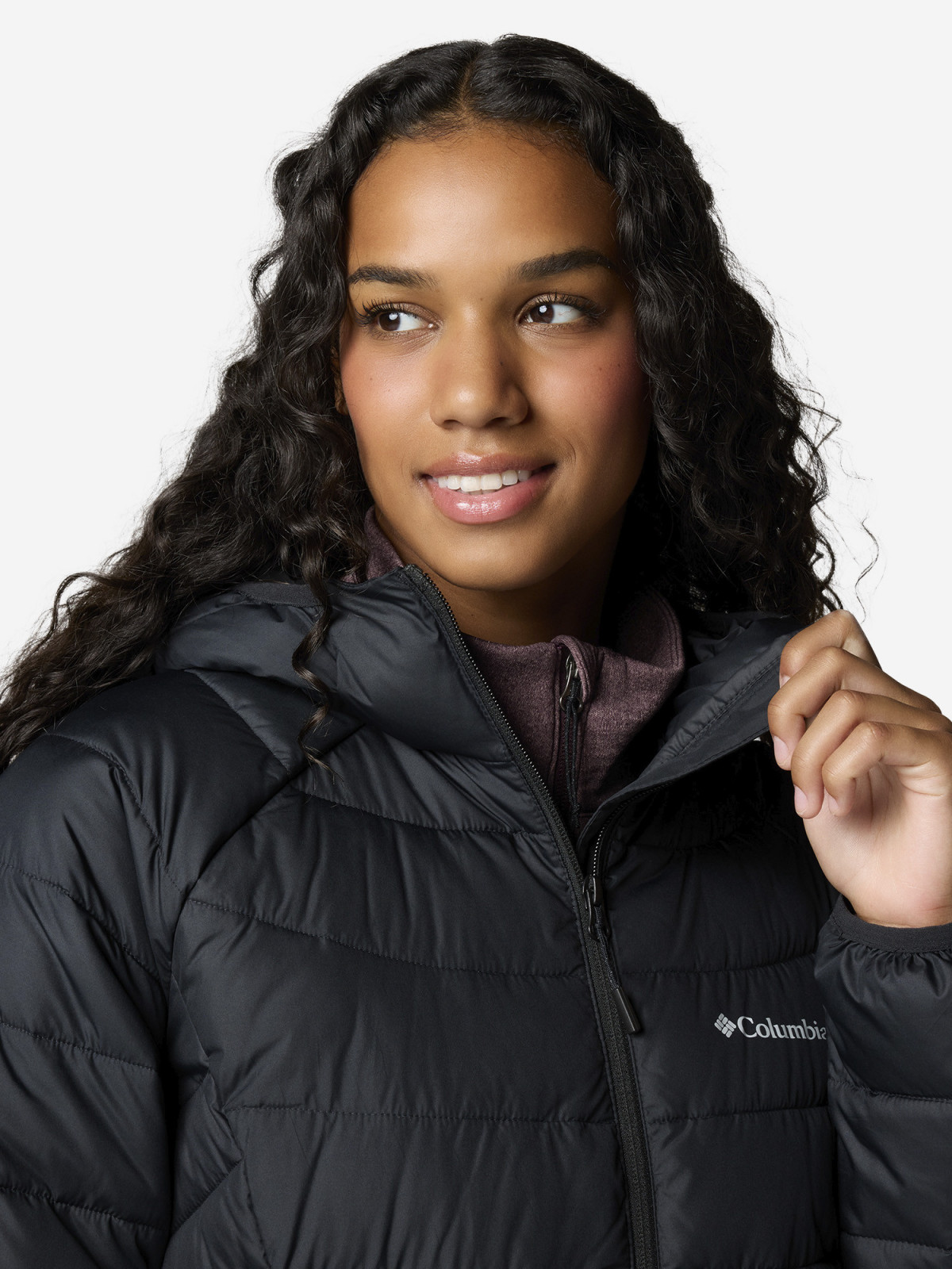 Куртка утеплена Powder Lite™ II Jacket Mid 2089371CLB-010 Columbia M (46) Чорний 2089371CLB-010