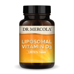 Капсули Dr. Mercola Liposomal Vitamin D3 1000 IU - 30 caps 2023-10-3946