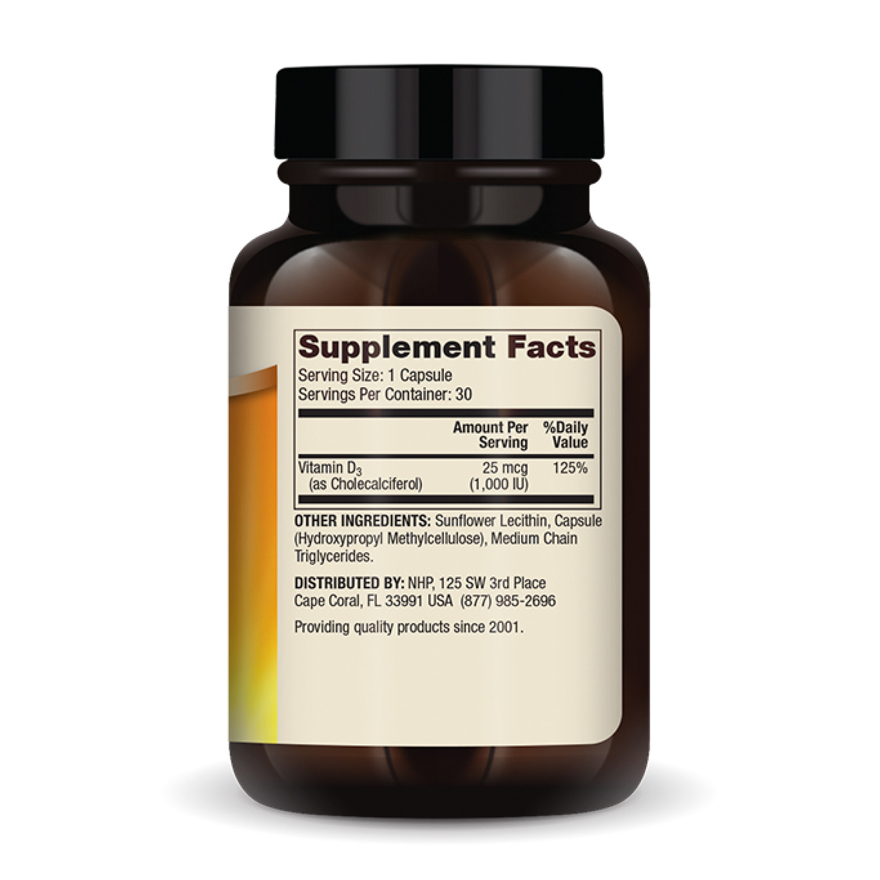 Капсули Dr. Mercola Liposomal Vitamin D3 1000 IU - 30 caps 2023-10-3946