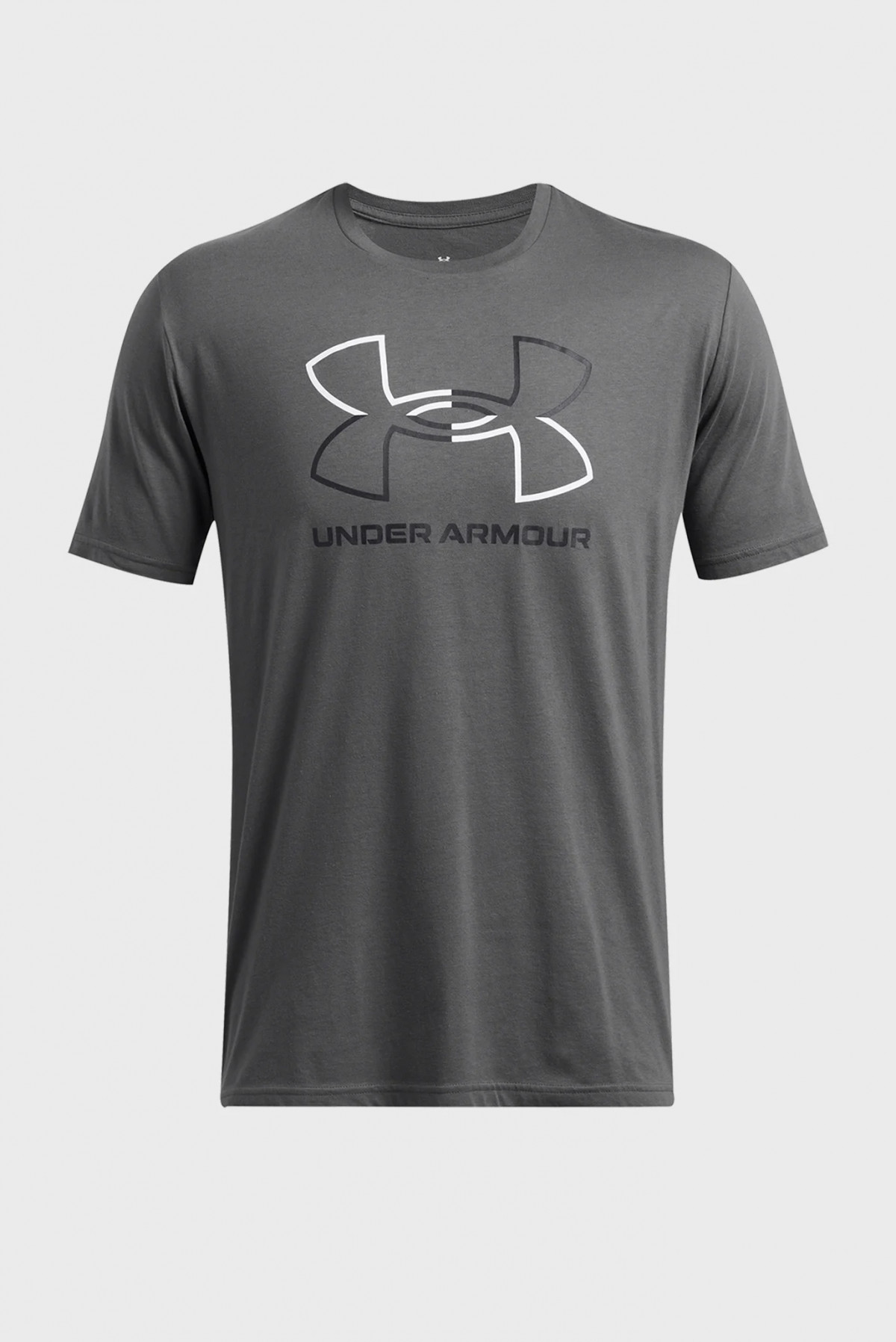 Футболка UA GL FOUNDATION UPDATE SS 1382915-028 Under Armour L Темно-сірий 1382915-028