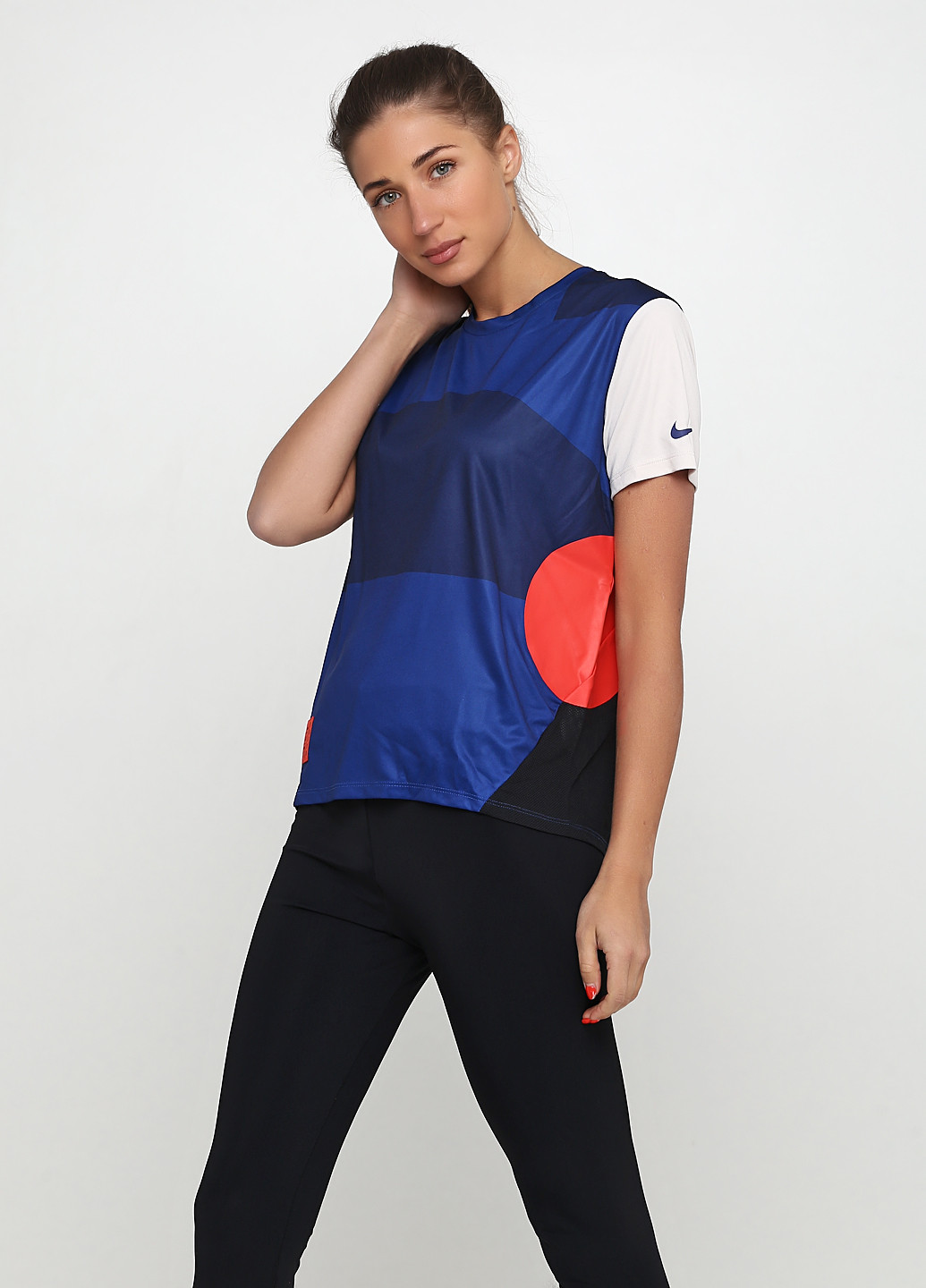 Футболка Nike W NK MILER TOP SS TKO BV1792-438