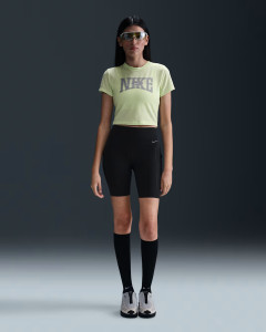 Футболка жіноча Nike Slim Crop Green HQ1709-360