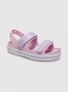 Сандалі дитячі Crocband Cruiser Sandal K Sdt 209423-84I-Ballerina/Lavender CROCS C11 (28-29) Бузкови 209423-84I-BALLERINA/LAVE