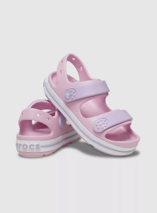 Сандалі дитячі Crocband Cruiser Sandal K Sdt 209423-84I-Ballerina/Lavender CROCS C11 (28-29) Бузкови 209423-84I-BALLERINA/LAVE