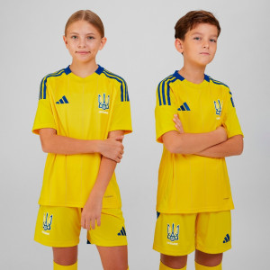 Футболка дитяча України Adidas FOOTBALL APP IP2189, Цвет Жёлтый, Размер (Европа) - 176cm IP2189