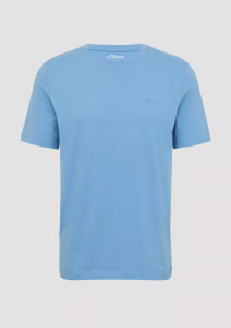 Футболка T-Shirt mit Crew Neck 2165525.5510 s.Oliver L Блакитний 2165525.5510