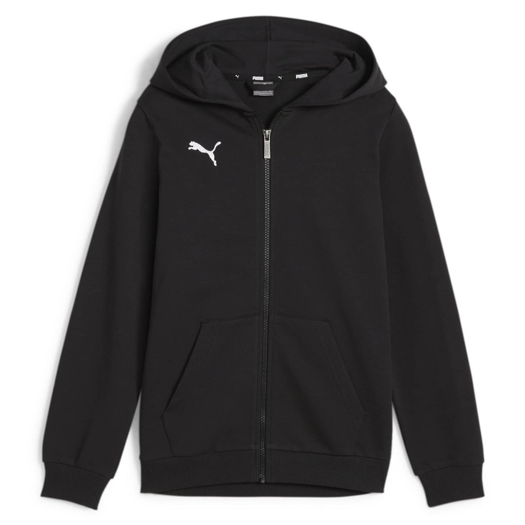 Кофта з капюшоном PUMA teamGOAL Casuals Jr. 658596-03, Цвет Чёрный, Размер (Европа) - 140cm 658596-03