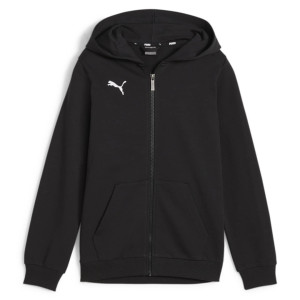 Кофта з капюшоном PUMA teamGOAL Casuals Jr. 658596-03, Цвет Чёрный, Размер (Европа) - 140cm 658596-03