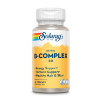 Капсули Solaray Methyl B-Complex 50mg - 60 vcaps 2023-10-2421