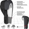 Рукавиці боксерські RDX BOXING GLOVES F15 чорний 10 унцій (BGR-F15MB) BGR-F15MB