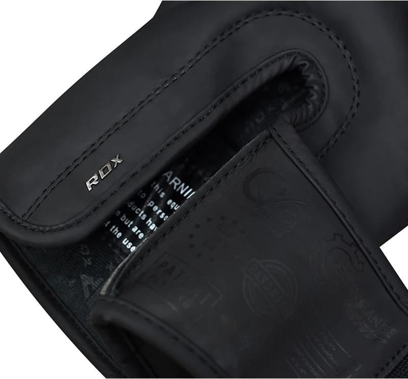 Рукавиці боксерські RDX BOXING GLOVES F15 чорний 10 унцій (BGR-F15MB) BGR-F15MB