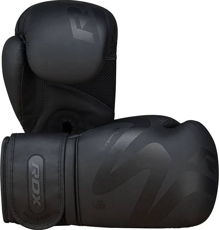Рукавиці боксерські RDX BOXING GLOVES F15 чорний 10 унцій (BGR-F15MB) BGR-F15MB