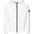 Худі Stone Island Compass Patch Zip-Up Hoodie white K1S156100042S0051 V0001