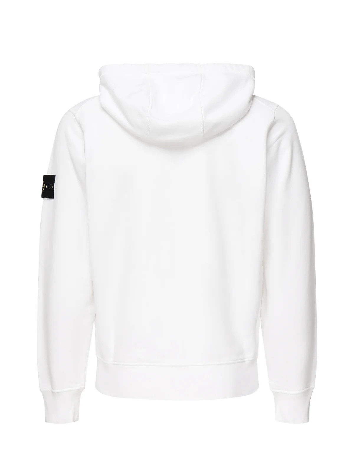 Худі Stone Island Compass Patch Zip-Up Hoodie white K1S156100042S0051 V0001