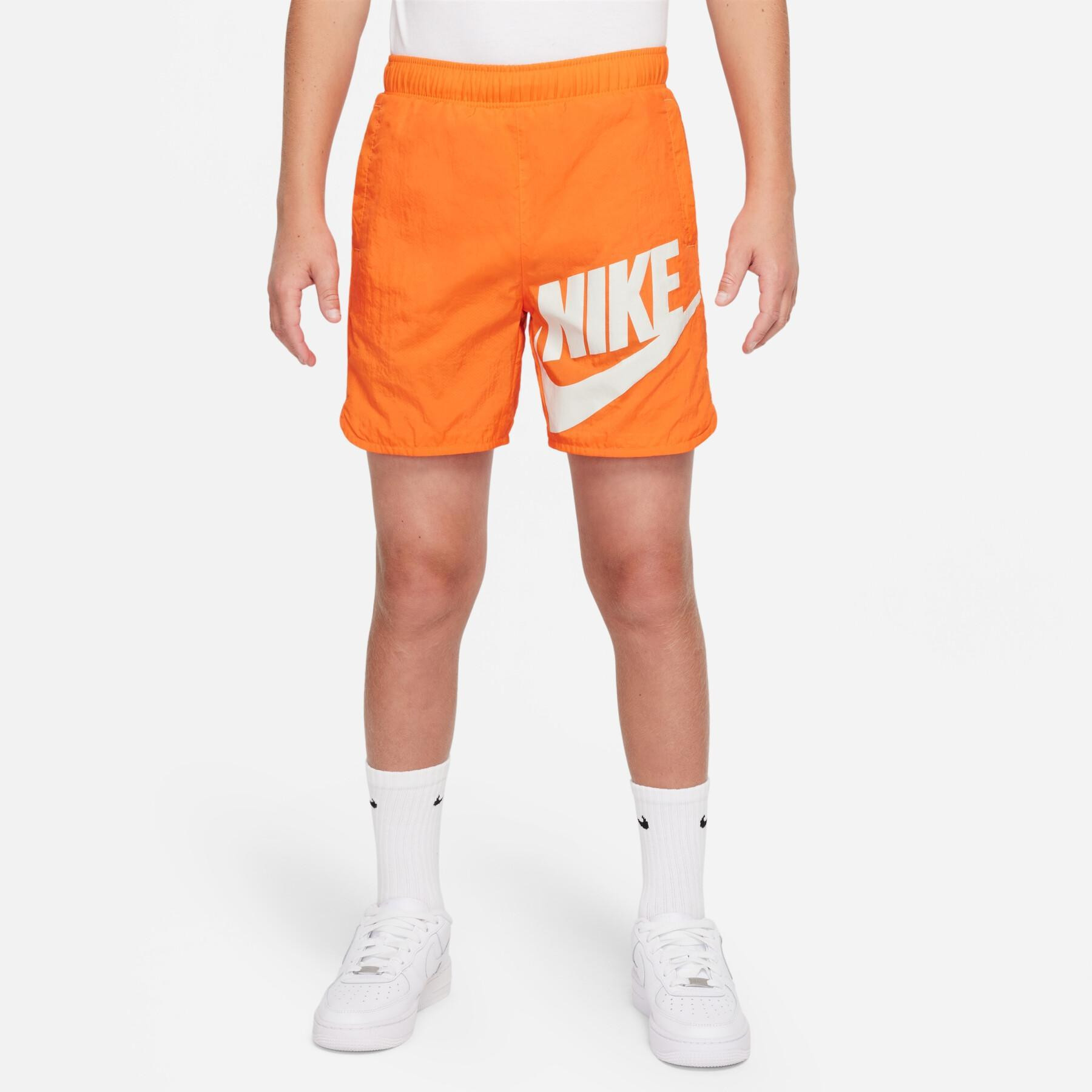 Шорти тренувальні Nike B NSW WOVEN HBR SHORT DO6582-817