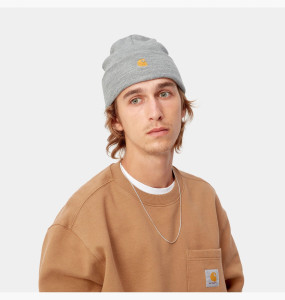 Шапка чоловіча Carhartt WIP Chase Beanie Grey I026222-37 MISC I026222-37
