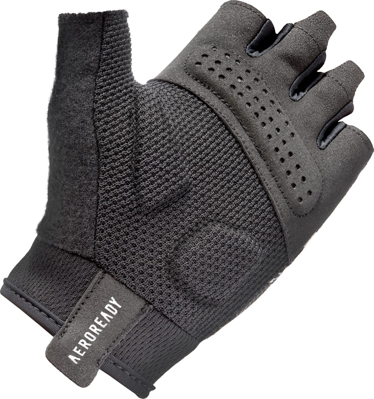 Рукавиці для тренінгу Adidas Essential Training Gloves чорний, білий L (ADGB-15003AB) ADGB-15003AB