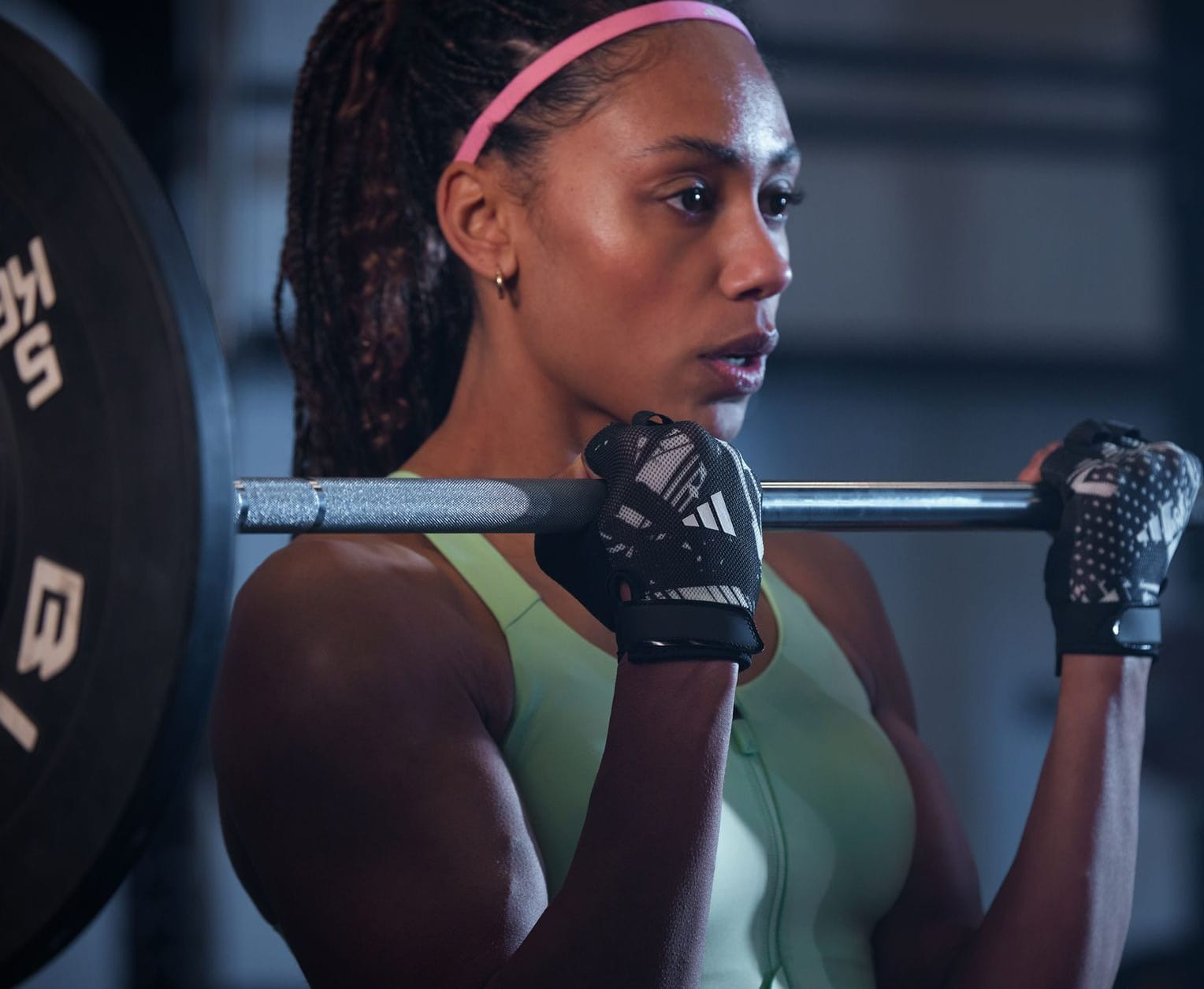 Рукавиці для тренінгу Adidas Essential Training Gloves чорний, білий L (ADGB-15003AB) ADGB-15003AB