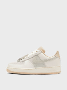 Кросівки Nike Air Force 1 Low '07 Light Bone Suede Tassels (W) HV1813-001