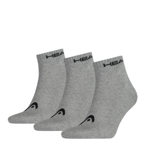 Шкарпетки Head QUARTER 3PPK UNISEX сірий Уні 35-38 761011001-400