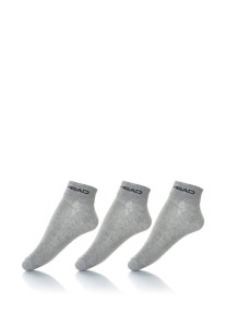 Шкарпетки Head QUARTER 3PPK UNISEX сірий Уні 35-38 761011001-400