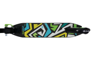 Самокат Schildkröt City Scooter RunAbout 145mm Black/Green чорно-зелений Уні Max:60 кг 510304