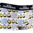 Труси-боксери MinionS NOIR -  CROMinion PREHISTOIRE білий Чол 10-12 30890253-4