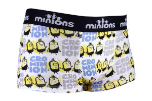 Труси-боксери MinionS NOIR - CROMinion PREHISTOIRE білий Чол 10-12 30890253-4