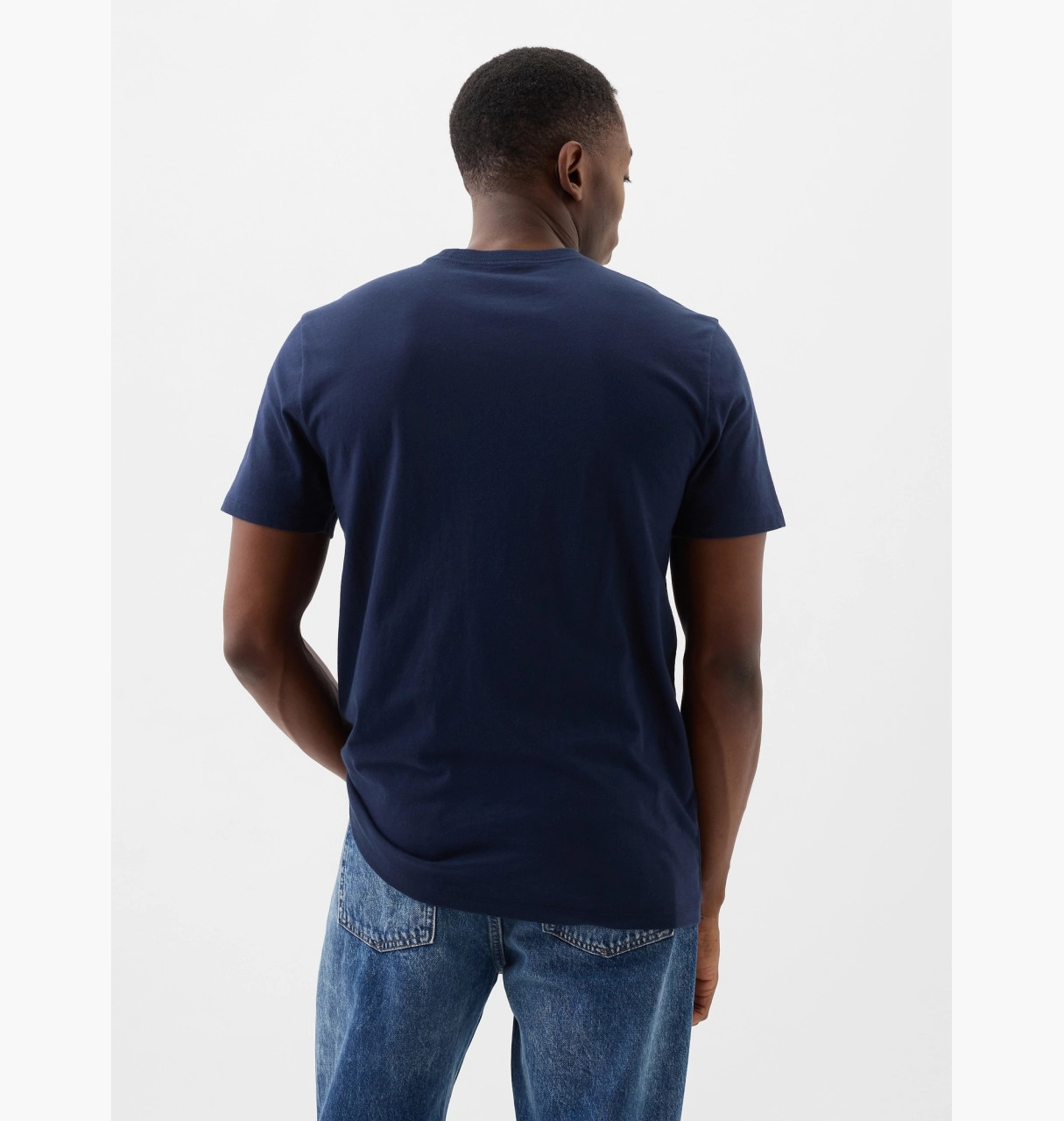 Футболка чоловіча Gap Everyday Soft Crewneck T-Shirt Blue 855769081 L 855769081