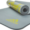 Килимок для йоги Adidas Tie-Dye Yoga Mat сірий, жовтий 183 х 61 х 1 см (ADYG-10200GR) ADYG-10200GR