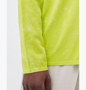 Кофта STONE ISLAND COTTON TYE DYE JUMPER LIME 7615555D9 V0031