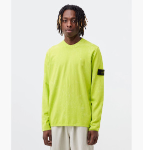 Кофта STONE ISLAND COTTON TYE DYE JUMPER LIME 7615555D9 V0031