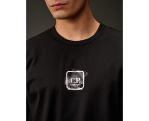 Футболка C.P. Company Metropolis T-Shirt 17CLTS049A006370W-999