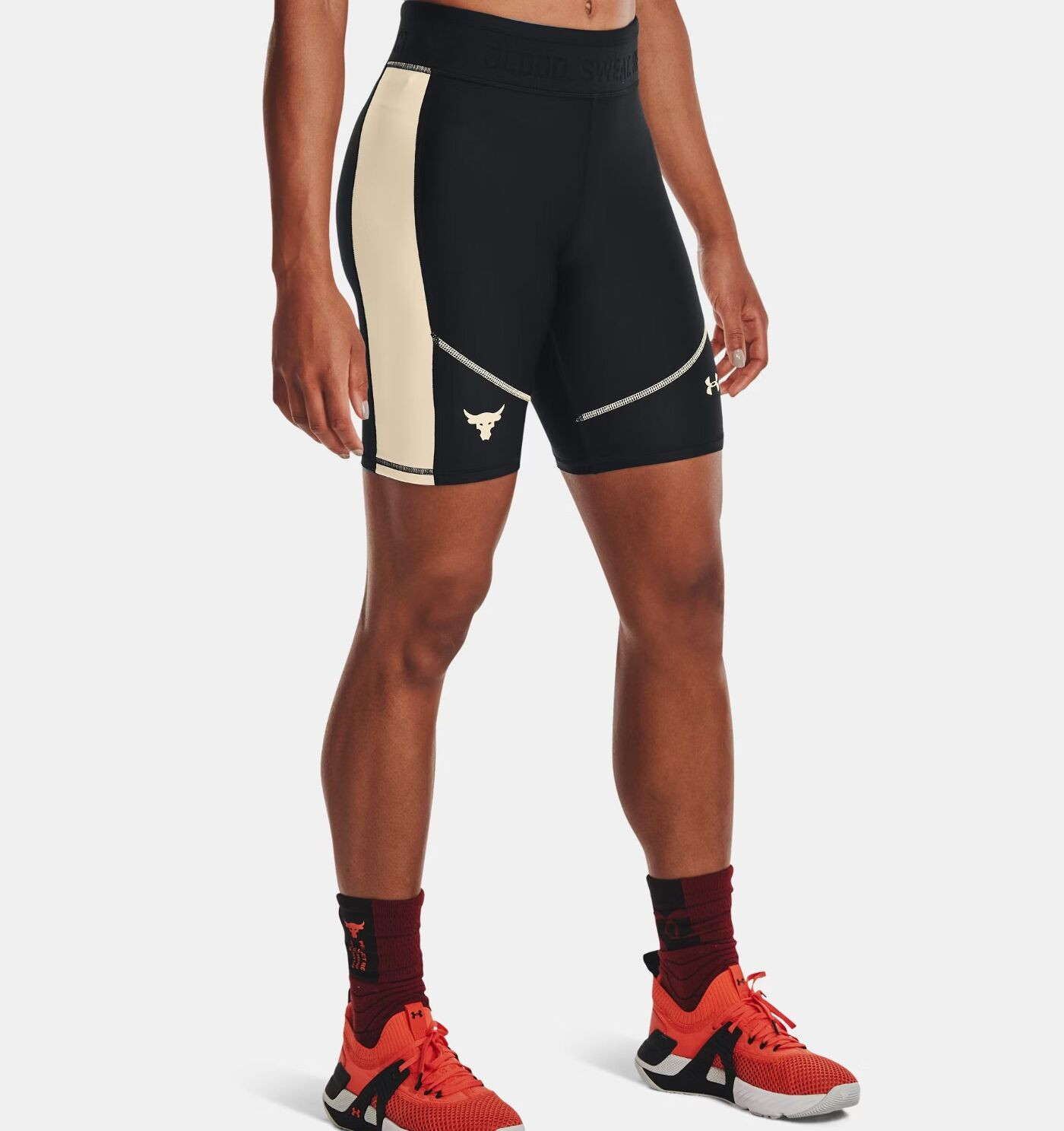 Шорти жіночі Under Armour Prjct Rock Hg Bike Black 1366005-001