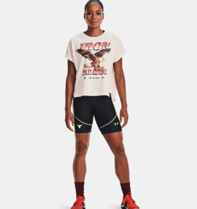 Шорти жіночі Under Armour Prjct Rock Hg Bike Black 1366005-001